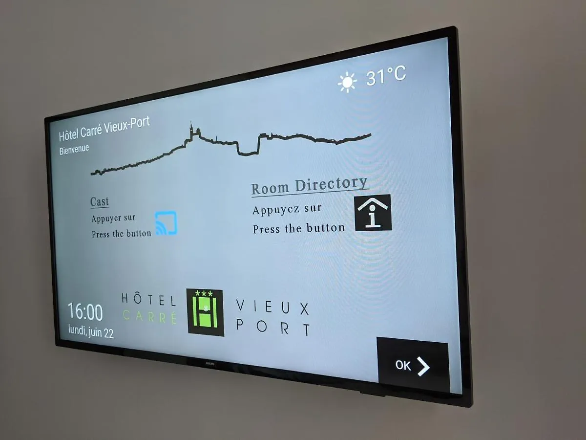 ホテル オテル カレ ヴュー ポール マルセイユ